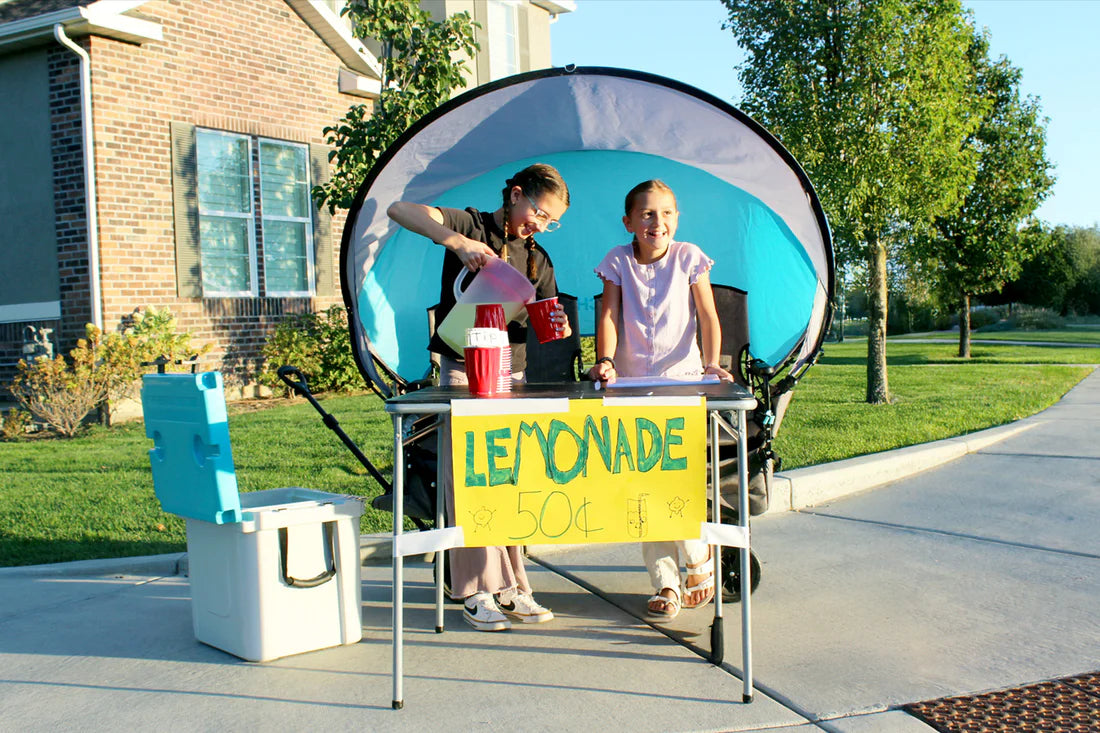 Lawn Chariot in use