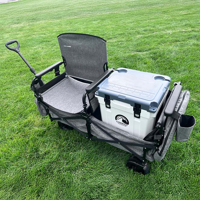 Chariot Fit Cooler — Gray