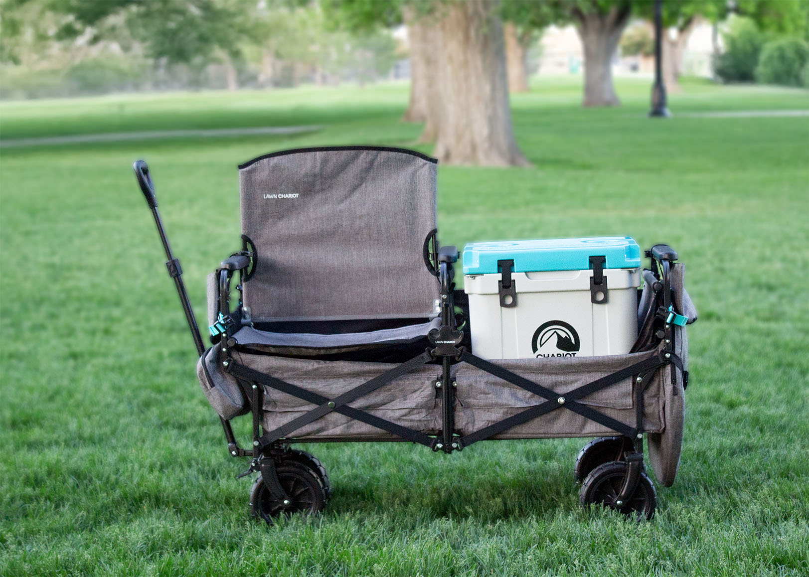 Chariot Fit Cooler — Teal