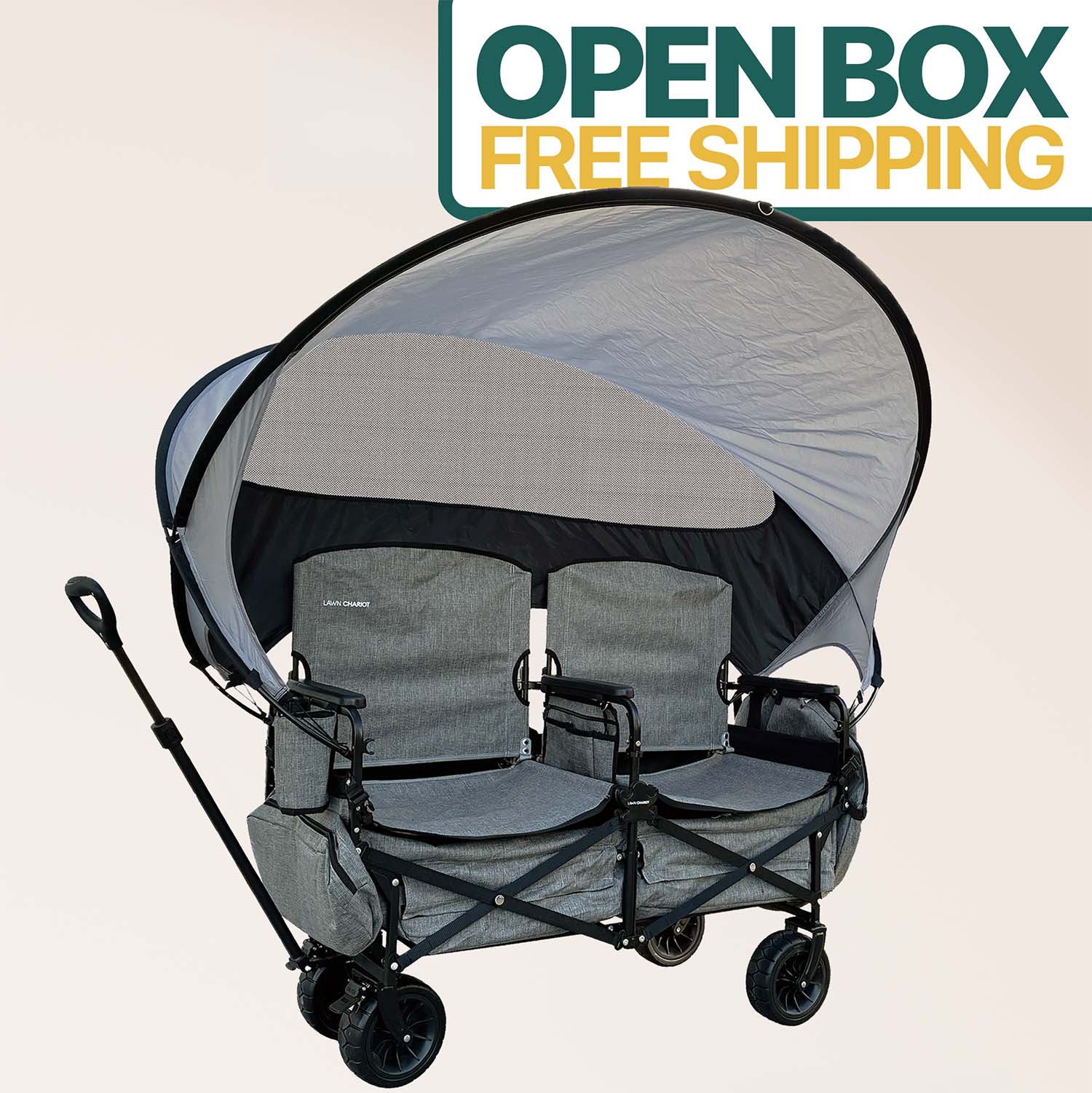 Open-Box Lawn Chariot
